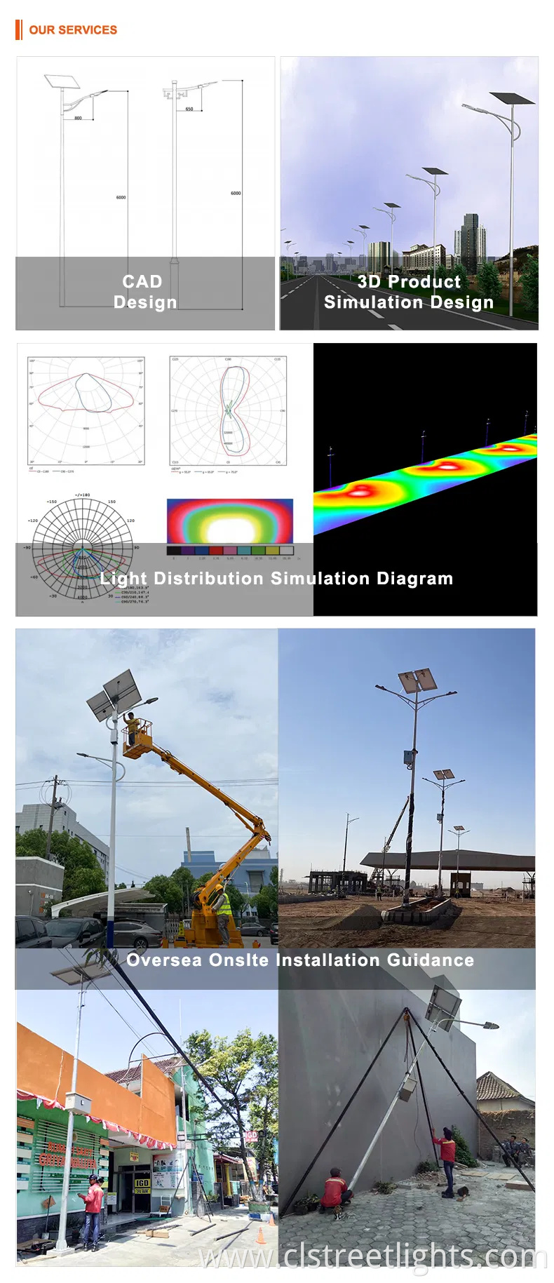 Custom 30W 40W 50W 60W 100W 150W Aluminum IP65 Waterproof Outdoor Remote Control Split Street Lamp All in Two LED Solar Street Light
